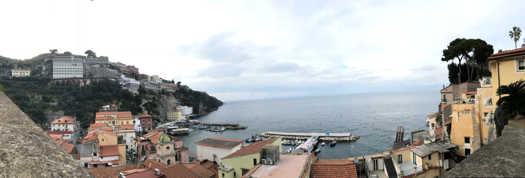 Sorrento in the fall