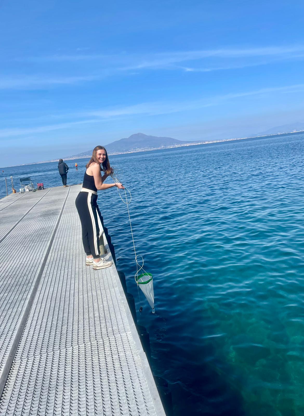 My internship outside of the classroom at marine protected area of Punta Campanella